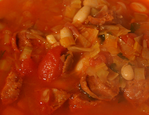 Chorizo and Cannellini Bean Soup