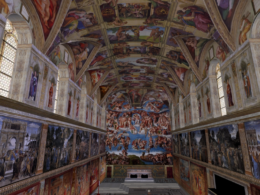 Sistine Chapel Re-Creation, Vassar SIM
