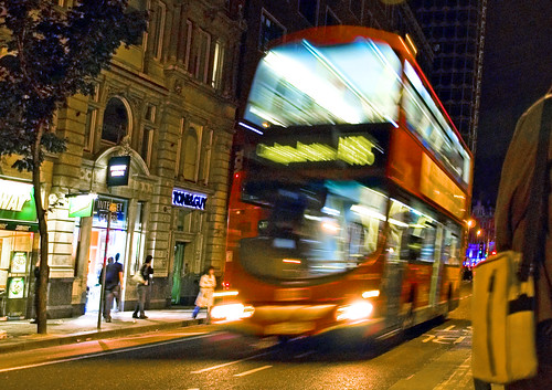 london night bus