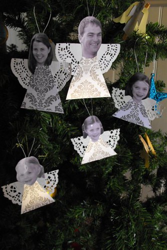 Family angel decorations