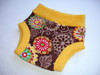 Mile High Monkey (MHM) Fleece Diaper Cover - Flowers (large) **$0.01 Shipping**