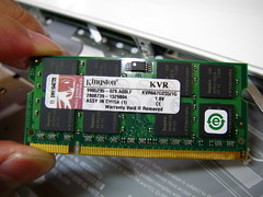 金士頓DDRII 667 1GB 筆記型記憶體