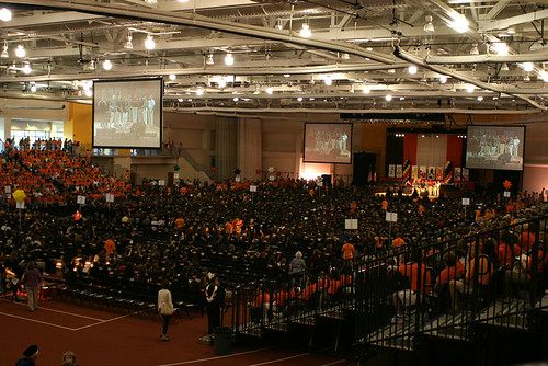 The Crowd at RIT's Gordon Field House