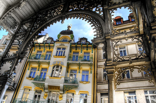 Art nouveau. Karlovy Vary