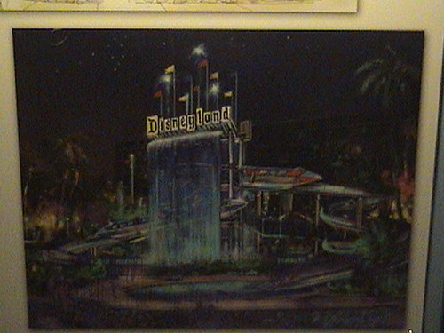 Disneyland Hotel Pool. Disneyland, Hotel, Neverland Pool Plans, night. dsc00398, 2010.10.30 18.21, California, Anaheim, Disneyland, Hotel, Neverland Pool Plans, night
