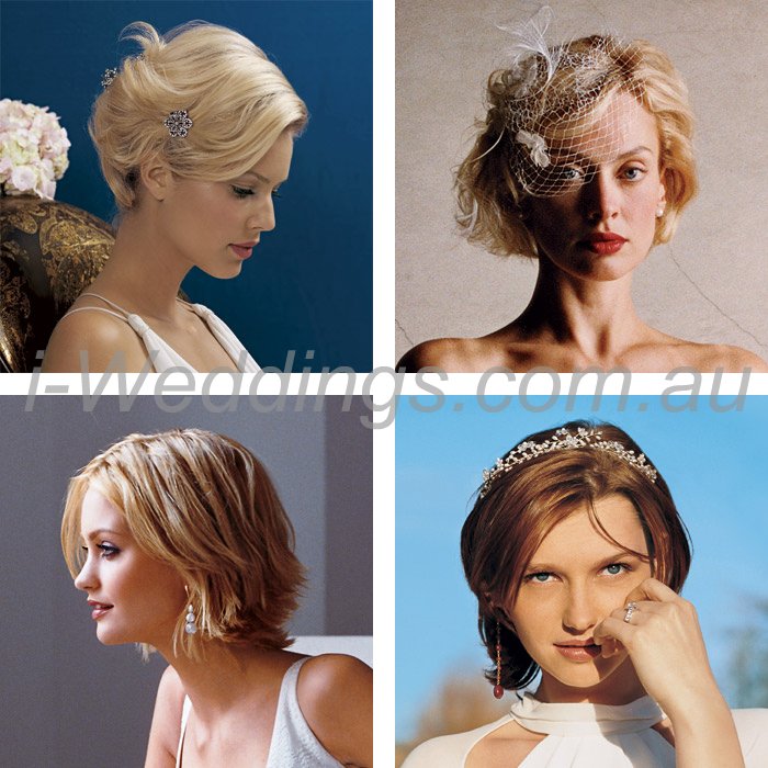 Wedding Updos for Short Hair; Hairstyles for Weddings