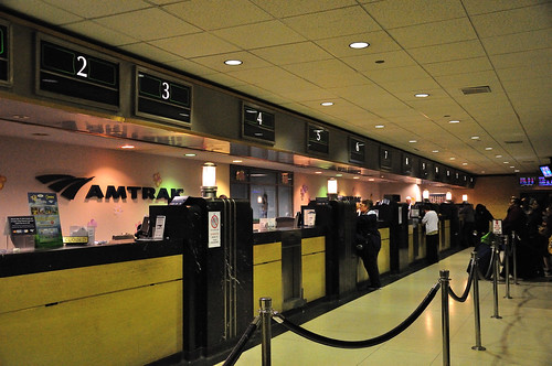 Amtrak Ticket Windows at Chicago Union Station