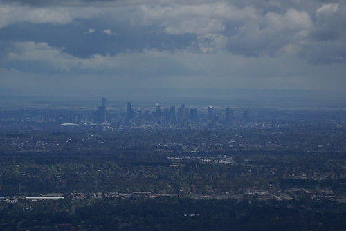 View of Melbourne from the Dandenong Range