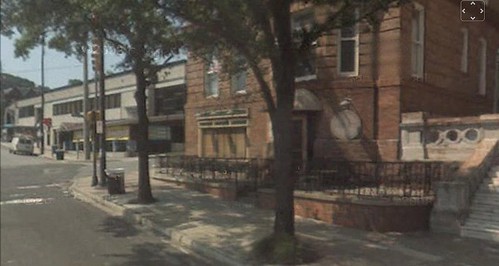 across the street from the contested site (via Google Earth street view)