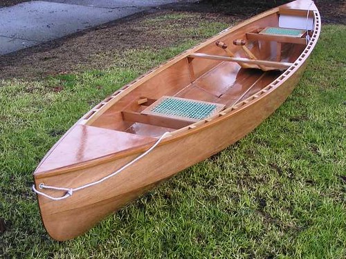 Eureka Canoe - Classic shape from a plywood canoe.