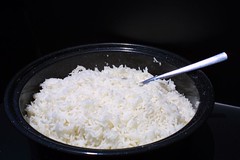 sun cooked rice