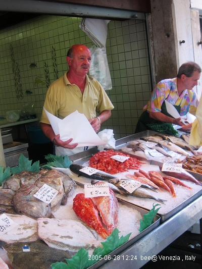 威尼斯的魚市場