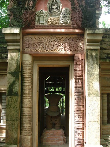 Khmer shrine at Prasart Museum Bangkok