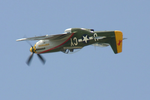 P-51 Mustang! Caddilac of the sky!