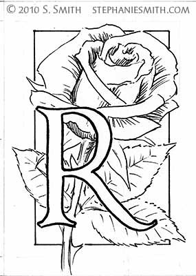 R is for Rose