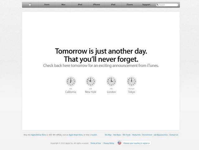 Thumb Apple anuncia una excitante noticia para iTunes