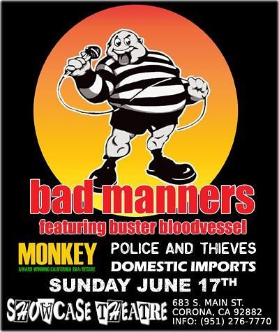 bad manners flyer