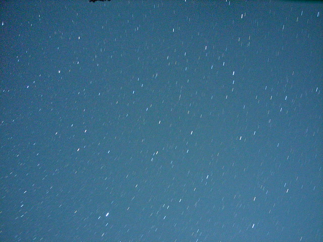 Starry Sky by 180sec exposure using GR Digital