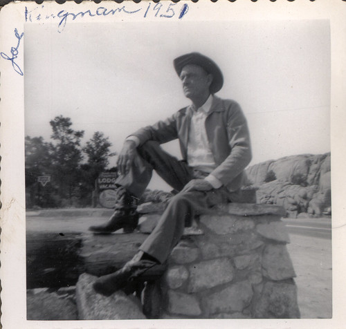 great-grandpa joe in kingman, arizona 1951 by freeparking.