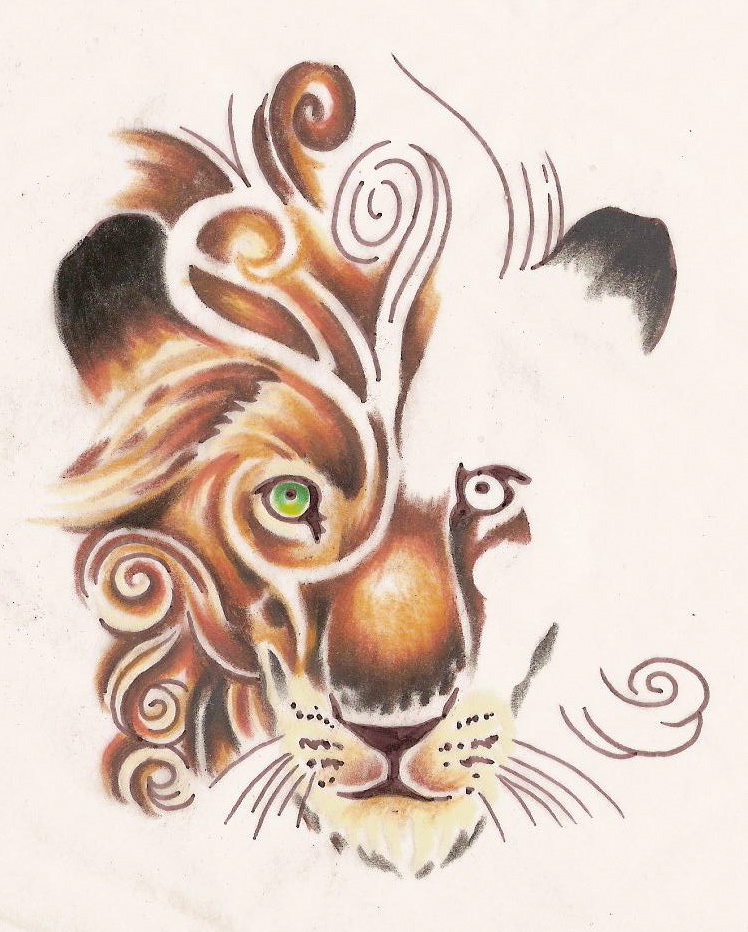  the design of my tattoo. I had the whole thing done in a single sitting, 