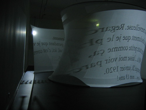 Chantal Akerman installation