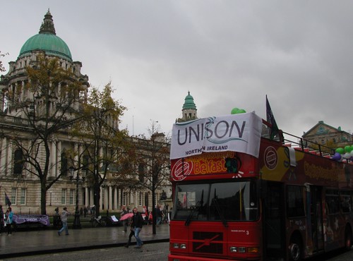 Trade Union Rally Belfast October 23rd 2010 05