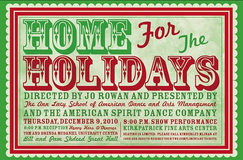 Home for the Holidays Postcard