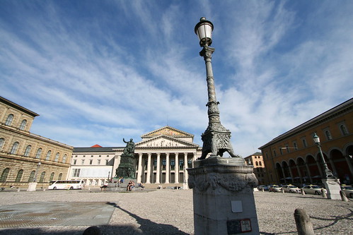 Residenz Palace, Max-Joseph Platz, National Theater and the Main Post Office