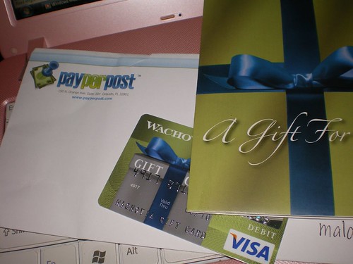 gift card -visa