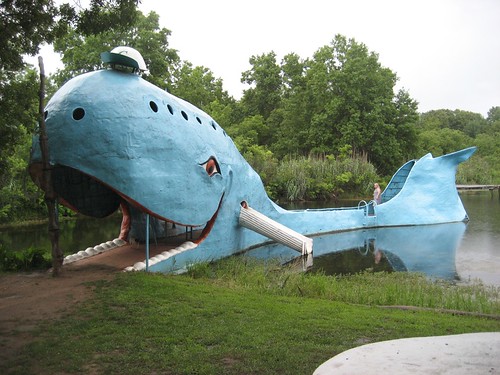 The Blue Whale in Catoosa