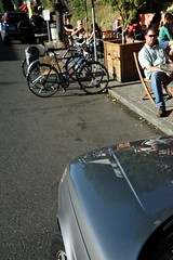 DIY bike parking in NoPo