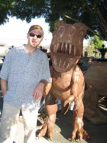 Kev and Lil' T Rex