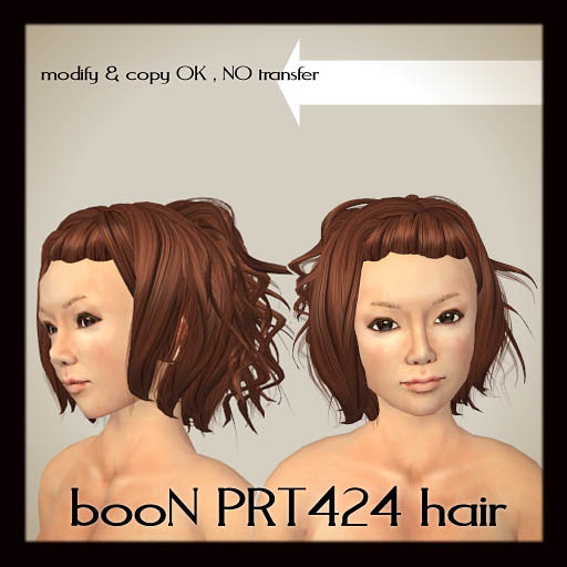 booN PRT424hair