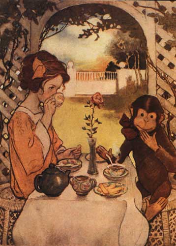 Jessie Willcox Smith, Beauty and the Beast, 1914