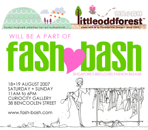 littleoddforest will be @ fashbash