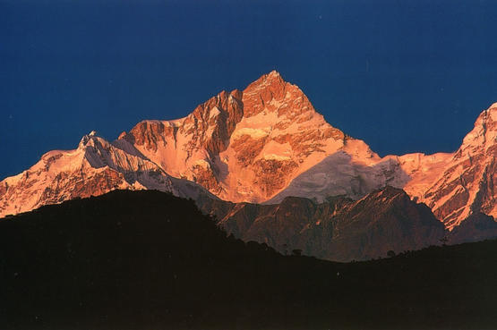 Mt. Manaslu 8156m, from Nalma day two on the Thorung Trail by Gyanendra Das Shrestha