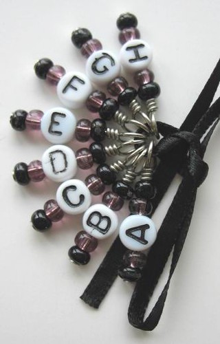 letter stitch markers