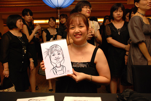 Caricature live sketching for Great Eastern D&D - 8