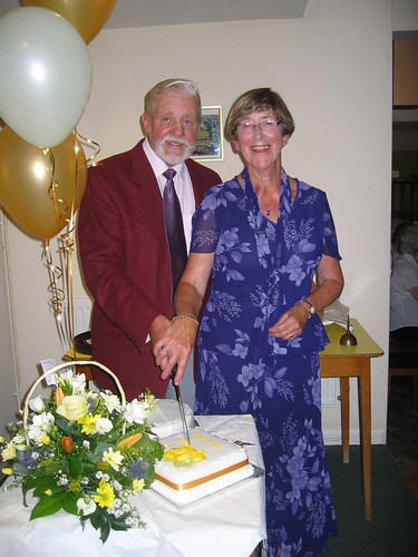Pam and Arthur Hardy on their 50th Wedding Anniversary