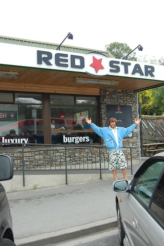 Me outside Red star