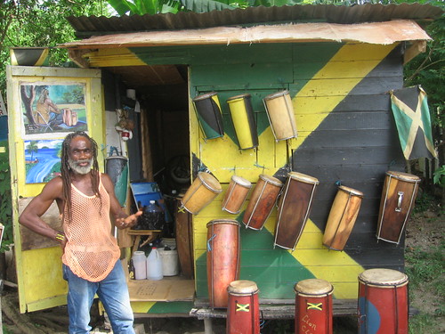 Drum Shop and Lloyd, the Drum Maker
