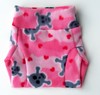 Sweet Baby Soaker - Pink Hearts & Skulls M *2 hr auction