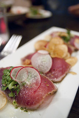 Seared Spiced Ahi Tuna Nicoise, Oola Restaurant & Bar, San Francisco