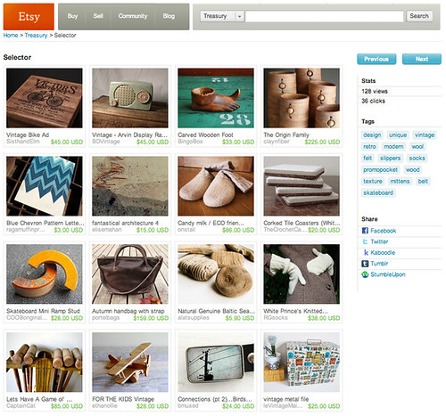 Etsy feature 10/31/10