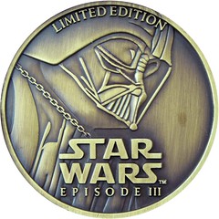 Star Wars episode 3 coin