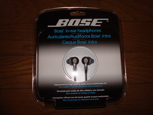 bose in-ear headphone