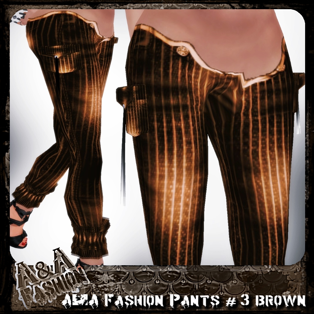 A&A Fashion Pants #3 Brown