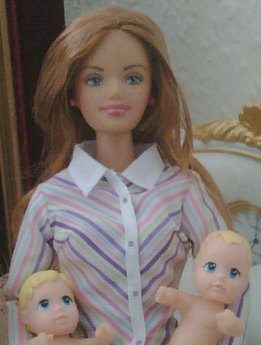pregnant barbie doll. Totally looks like arbie,