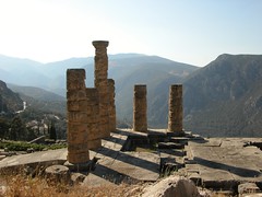 Remaining columns from the Temple of Apollo