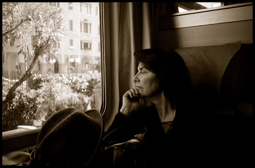 Portrait (on a train)